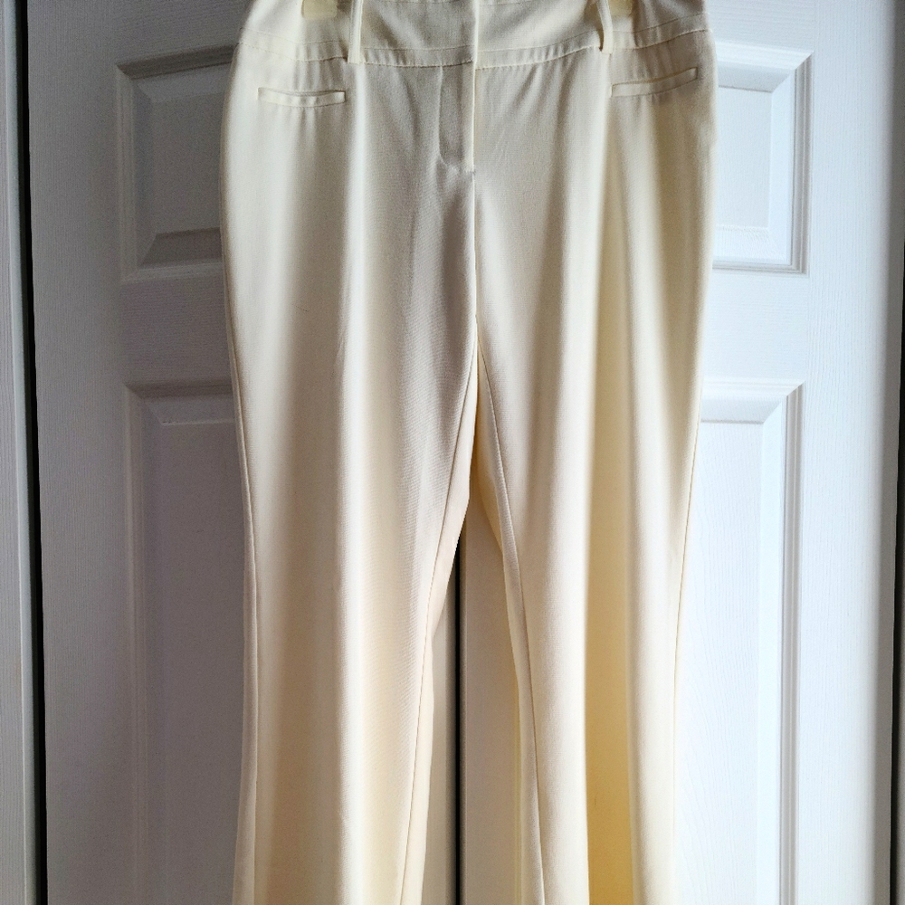 Curvy Fit Wide Leg Dress Pants